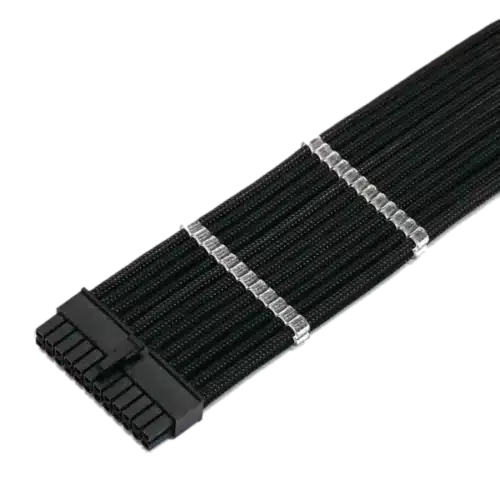 24pin extension black