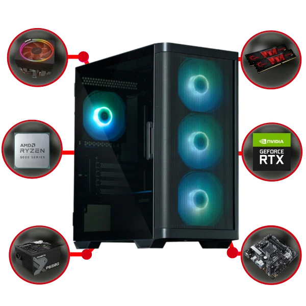 Game PC RTX 4060 TI