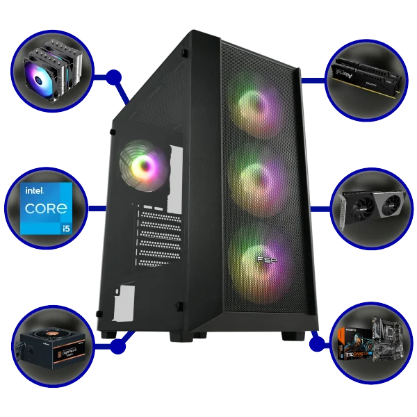 Game PC Core i5 RTX 4070 SUPER