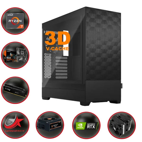 A8747 AMD POP Game PC Ryzen 7 7800X3D RTX 4070 Ti SUPER 2