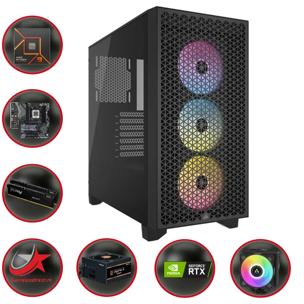 Game PC met RTX 4070