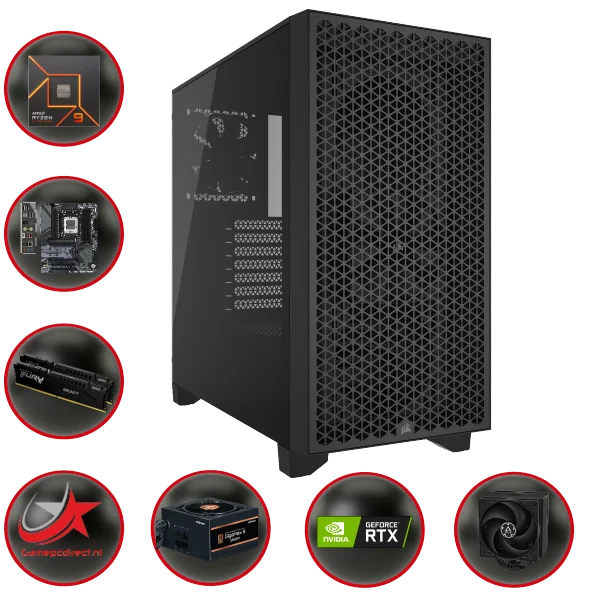 Game PC met RTX 4070 TI