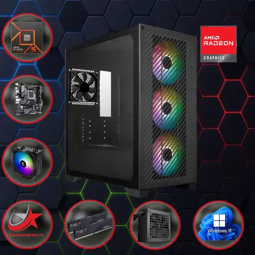 Gaming PC RX 9060 XT 16GB