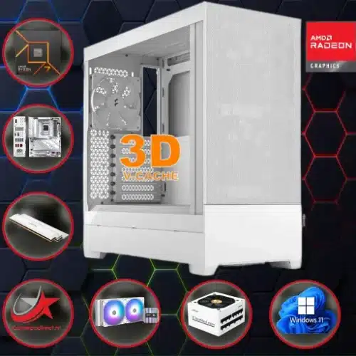 Game PC RX 9070 XT Wit