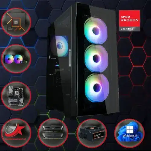 gaming pc RX 9060 XT