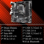 Blok B760M DS3H AX specs
