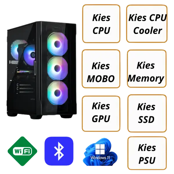Gaming PC samenstellen Intel Core 1700