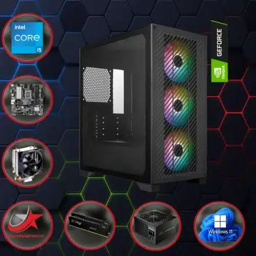 gaming pc i5 12400F RTX 5050 kopen