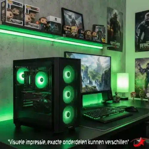 Hunter III Game PC Ryzen 9 9900X met RTX 5070 Ti voor streaming