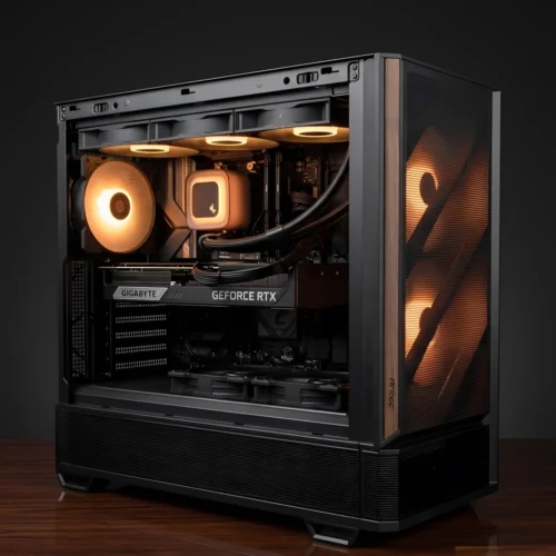 Game PC HUNTER PRB5.0 42 game pc hunter met rtx 5070 ti 16gb en amd ryzen 7 9800x3d perfect voor 1440p gaming