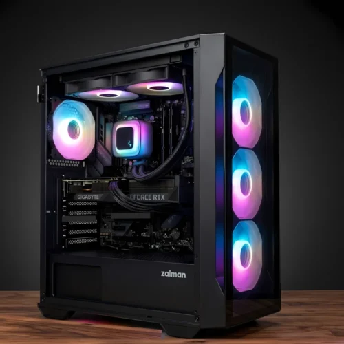 samengestelde game pc met waterkoeling en instelbare argb NEO serie