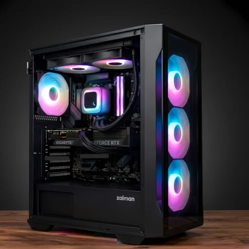 samengestelde game pc met waterkoeling en instelbare argb NEO serie
