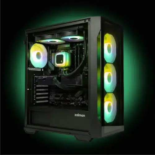 samengestelde game pc met waterkoeling en instelbare argb NEO serie