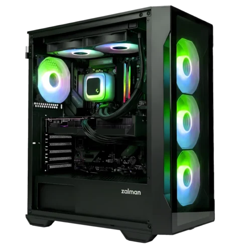 samengestelde game pc met waterkoeling en instelbare argb NEO serie