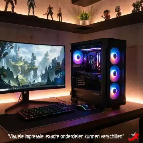 Zalman Game PC RTX 5060 Ti met waterkoeling en RGB verlichting