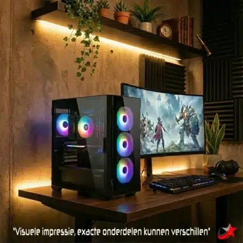 Zalman Game PC RX 9060 XT met Intel Core i5 14400F en RGB verlichting