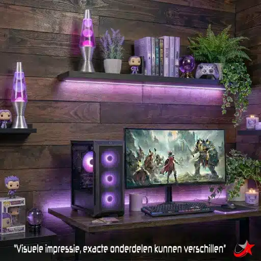 Game PC Essential PRB4.0 1 Cooler Master Game PC RTX 5060 Ti met Ryzen 5 5600X en 16GB GDDR7