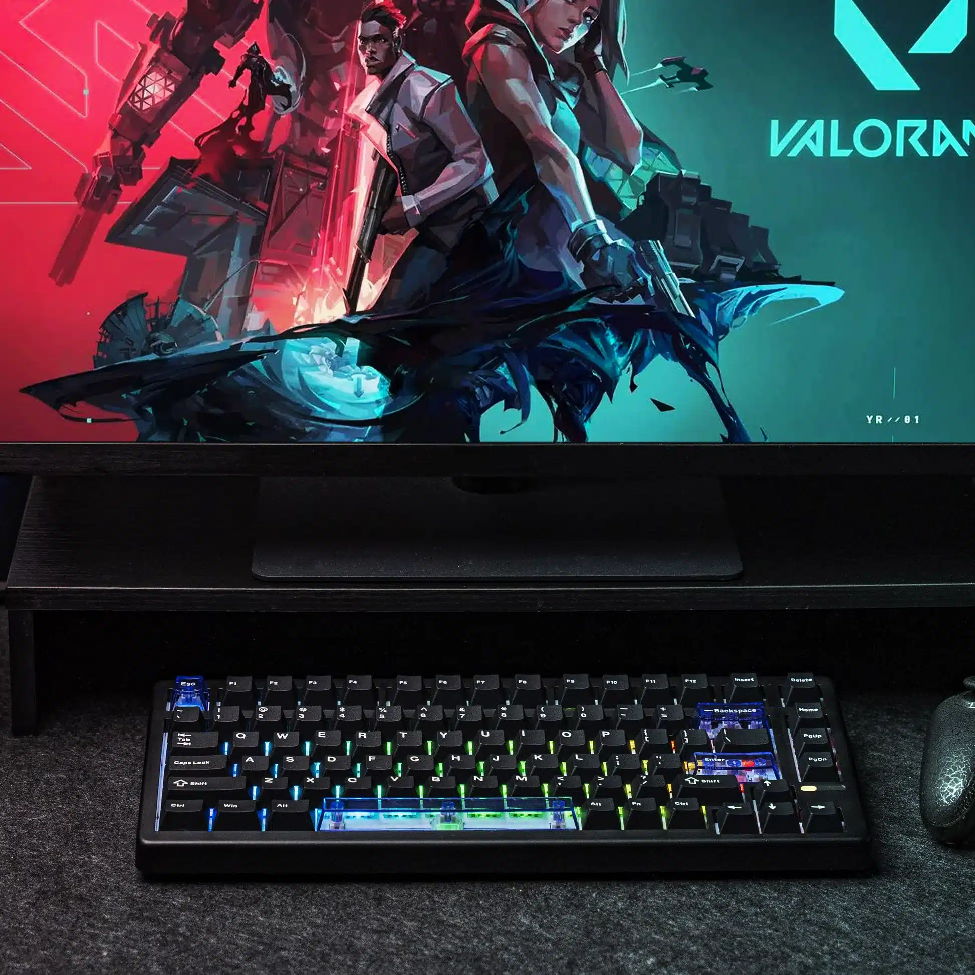 Epomaker HE80 Magnetic Gaming Keyboard - Hall Effect - Rapid Trigger - 8000Hz 6 Epomaker HE80 Magnetic Gaming Keyboard - Hall Effect - Rapid Trigger - 8000Hz - Afbeelding 6