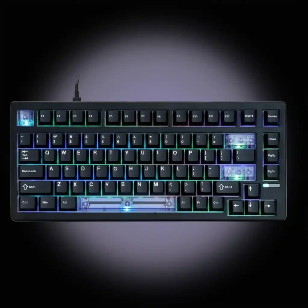 Epomaker HE80 Magnetic Gaming Keyboard – Hall Effect – Rapid Trigger – 8000Hz