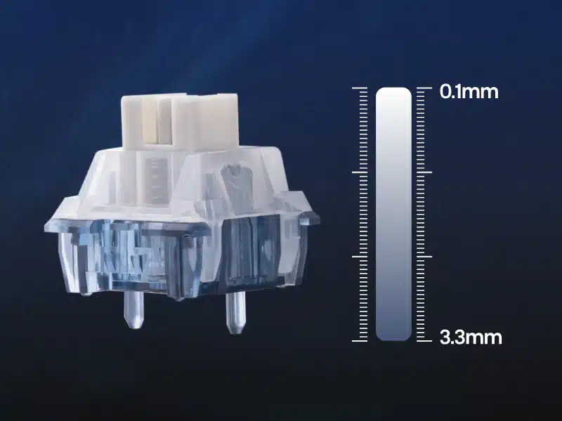 Epomaker HE80 Magnetic Gaming Keyboard - Hall Effect - Rapid Trigger - 8000Hz 2 Epomaker HE80 Magnetic Gaming Keyboard - Hall Effect - Rapid Trigger - 8000Hz - Afbeelding 2