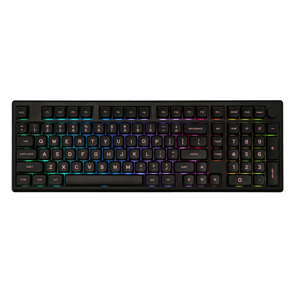 Epomaker Galaxy100 Wireless Aluminium Mechanical Keyboard – Feker Marble White Switch