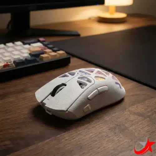 FURYCUBE G11 Tri-Mode Gaming Mouse - PAW3311 - 1K Hz - 65g-White