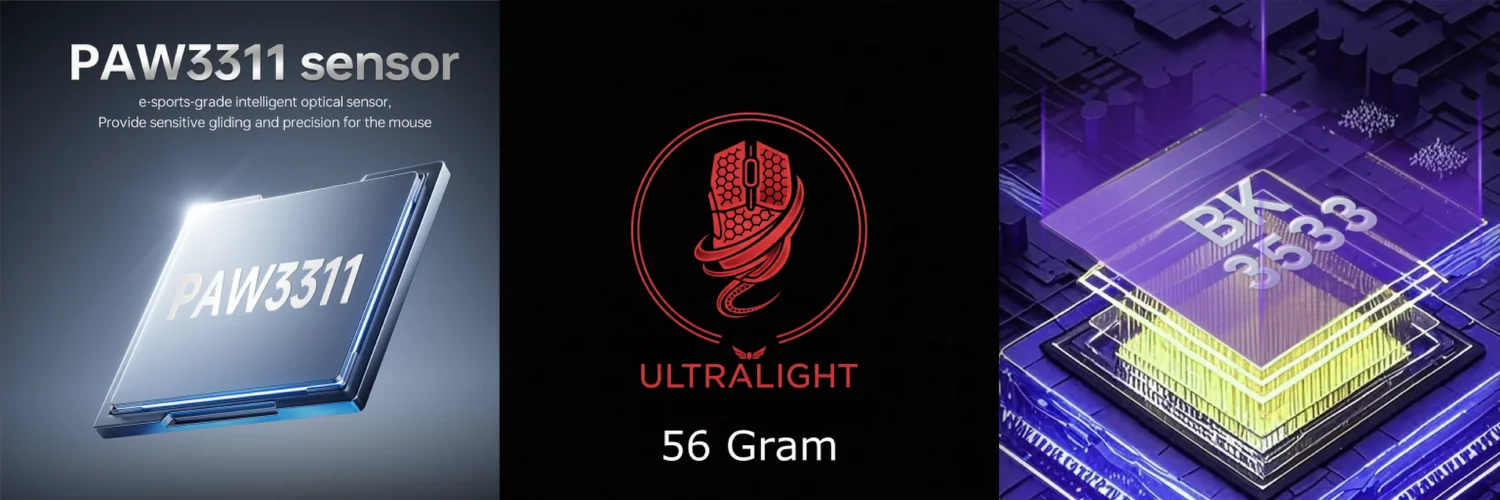 FuryCube G13S Ultralight Game Muis