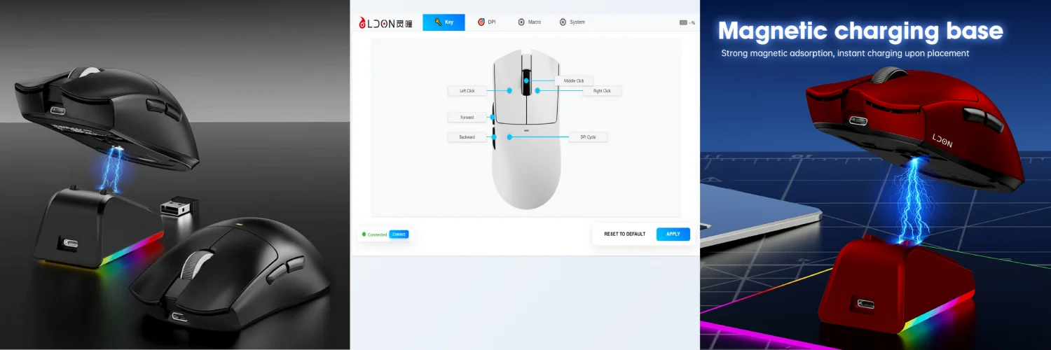 LDON V3 PRO Gaming Mouse PAW3311