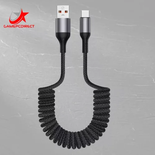 USB C Paracord Black