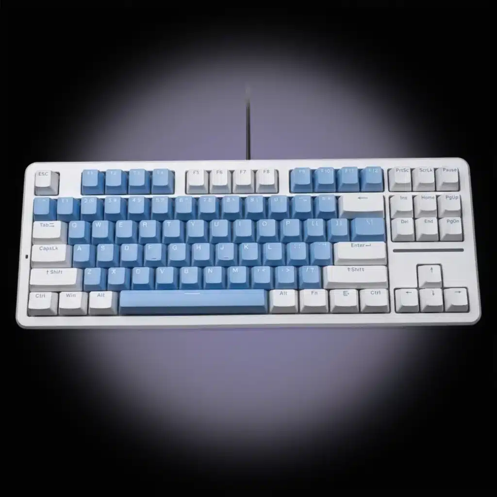 EWEADN X87 Mechanical Keyboard (White)