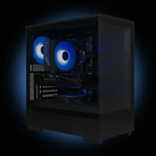 gaming pc met intel core i5 12400f en intel arc b570 10gb inclusief argb verlichting