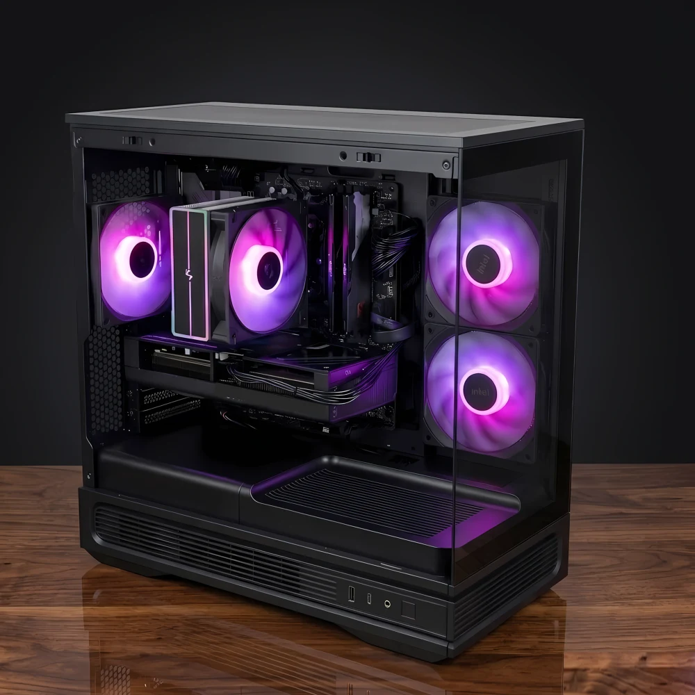 Game PC C2M PRB2.0 1 amd game pc met argb verlichting en rx 9060 xt