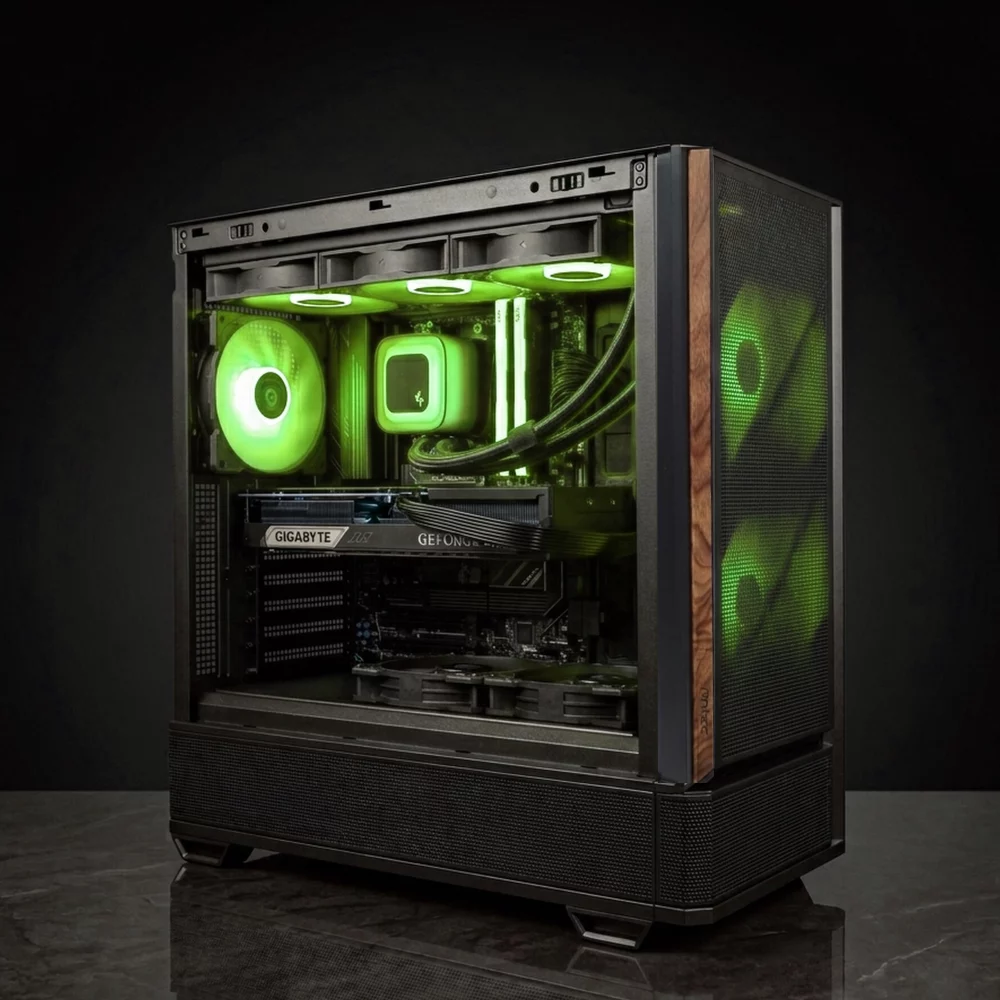 Game PC P30i AIR PRB1.0 1 RTX 5070 Ti gaming PC P30i met Intel Core Ultra 5 250K Plus — 20 cores, 32GB DDR5-6000, DeepCool 360mm AIO