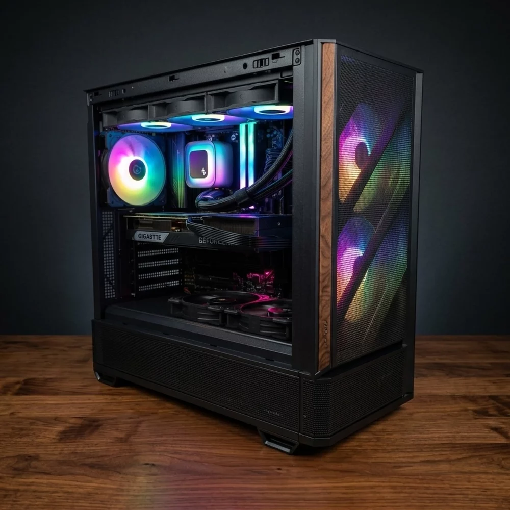 Game PC P30i AIR PRB2.0 1 RTX 5070 Ti gaming PC P30i met Intel Core Ultra 7 270K Plus — 24 cores, 32GB DDR5-6000, DeepCool 360mm AIO