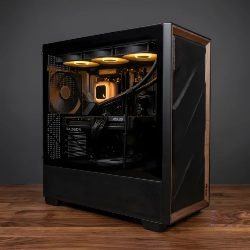 game pc met rx 9070 16gb en ryzen 7 9800X3D