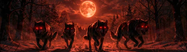 Hellhounds Red Sky