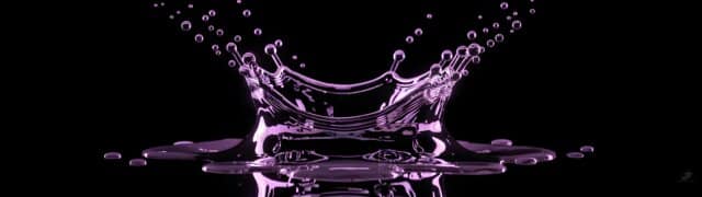 Purple Neon Splash 5120x1440