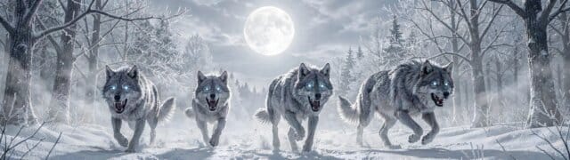 White Hellhounds 5120x1440